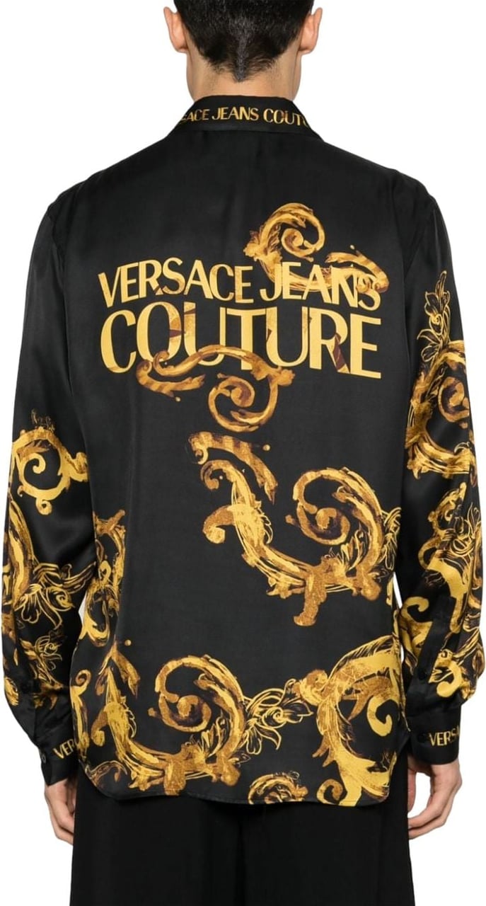 Versace Jeans Couture Versace Jeans Couture Shirts Black Zwart