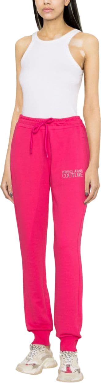 Versace Jeans Couture Versace Jeans Couture Trousers Pink Roze