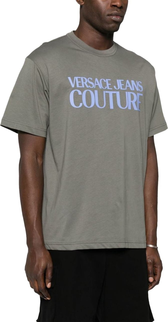 Versace Jeans Couture Versace Jeans Couture T-shirts And Polos Grey Zwart