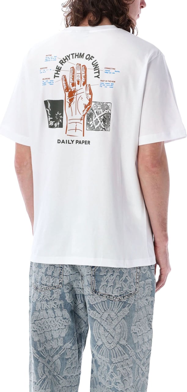 Daily Paper IDENTITY TEE Wit