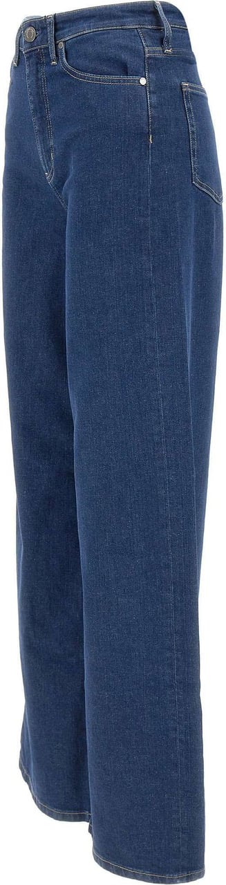 Calvin Klein Jeans Donna wide leg a vita alta Blauw