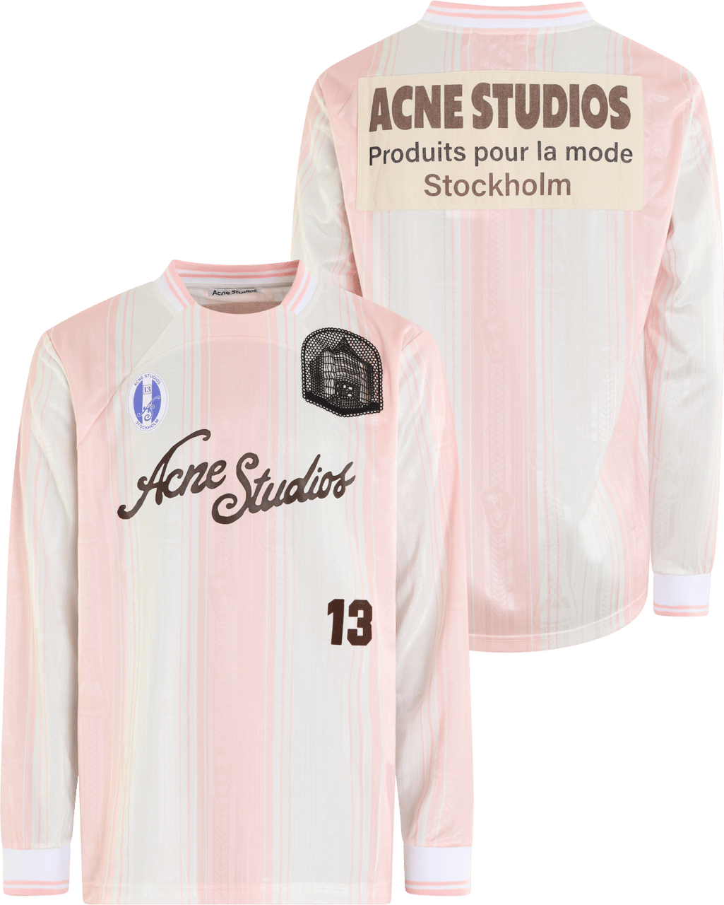 Acne Studios Heren Fn-Mn-Tshi000544 Roze
