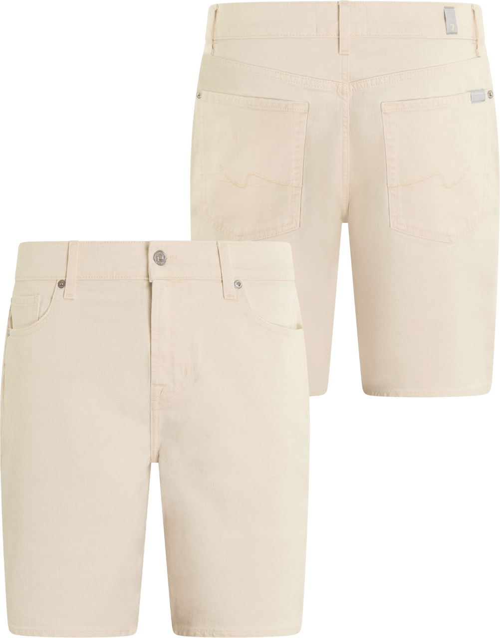 7 For All Mankind Heren Straight Short Wit