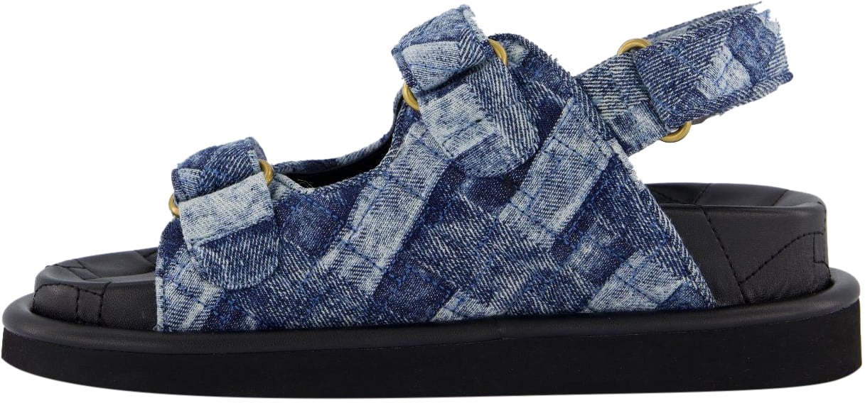 Kurt Geiger London Dames Orson Sandaal Blauw Blauw