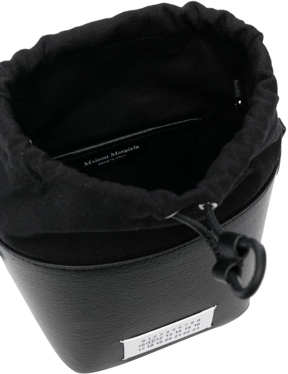 Maison Margiela 5ac Bucket Small Black Zwart