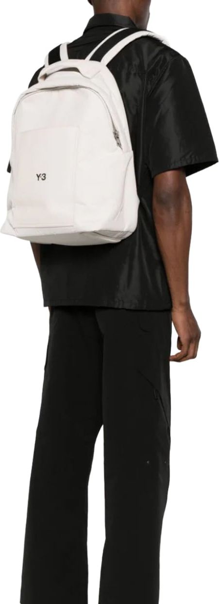 Y-3 Lux Backpack Talc Wit