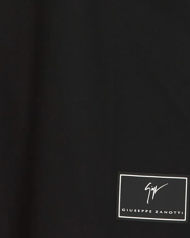 Giuseppe Zanotti T-shirts And Polos Black Zwart