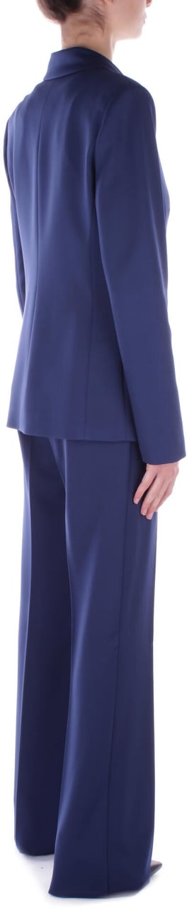 Pinko Trousers Blue Blauw