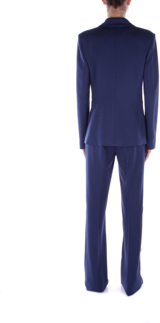 Pinko Trousers Blue Blauw