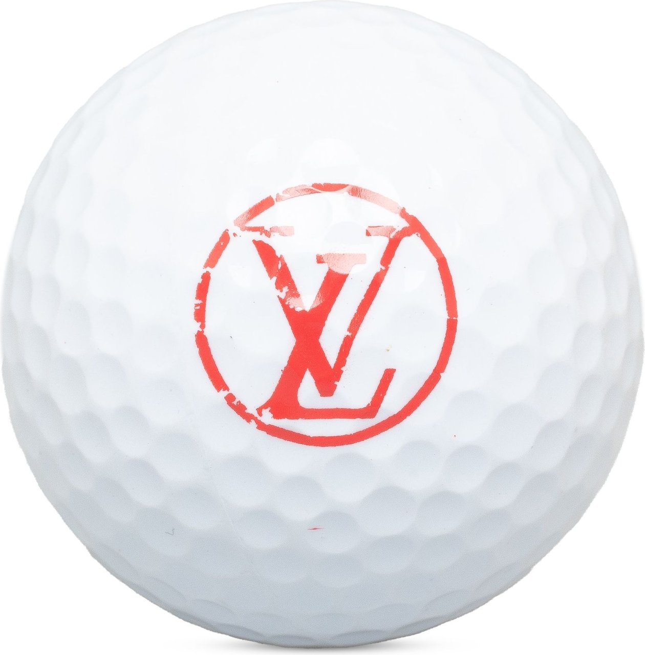 Louis Vuitton Monogram Eclipse Andrews Golf Ball Case Zwart