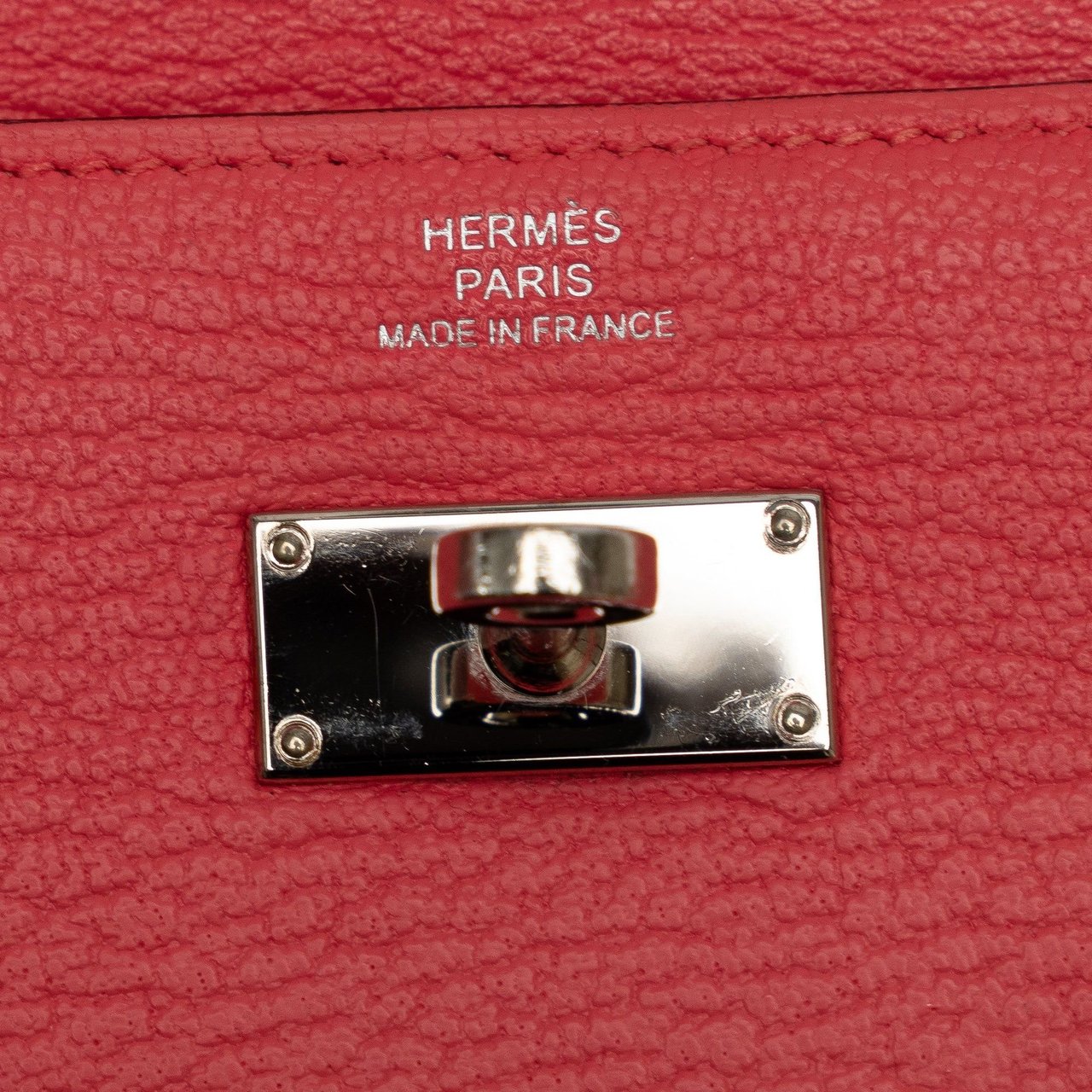 Hermès Chevre Classic Kelly Wallet Roze