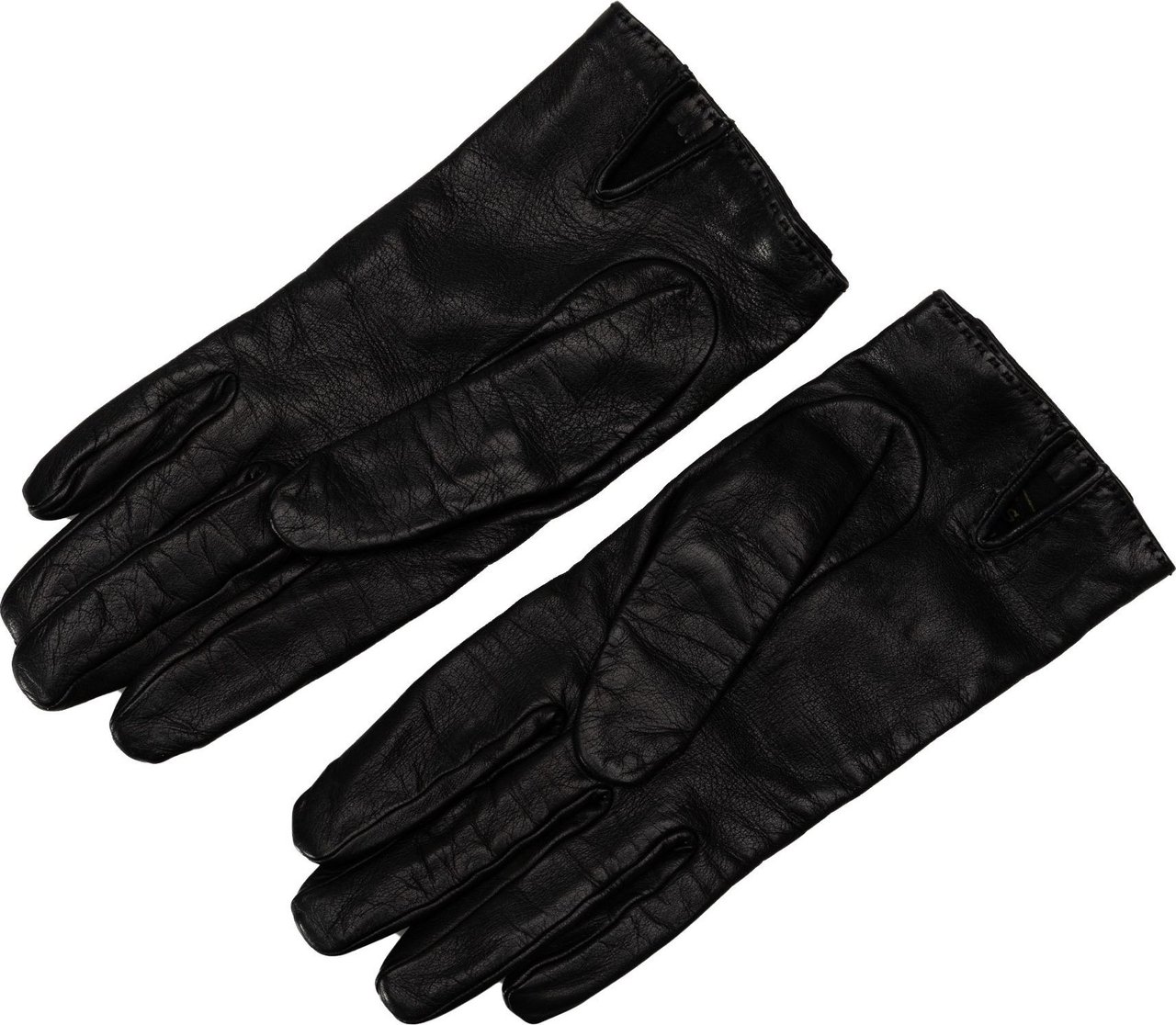 Hermès Soya Kelly Lock Gloves Zwart