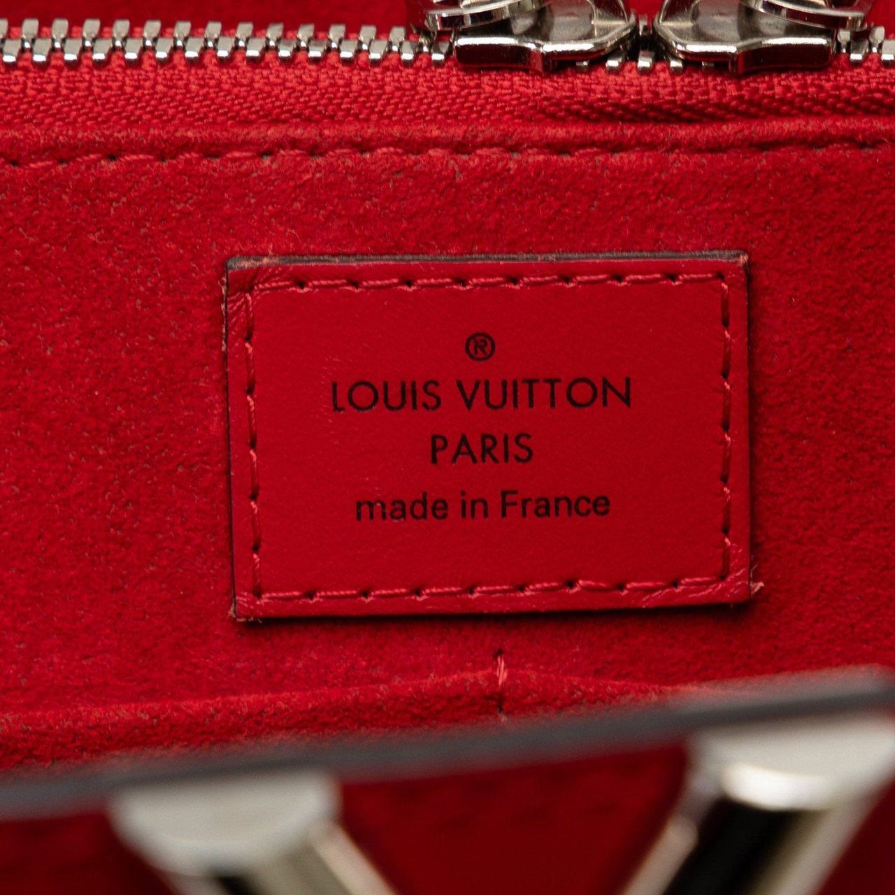 Louis Vuitton Monogram Cuir Plume Very Tote MM Rood