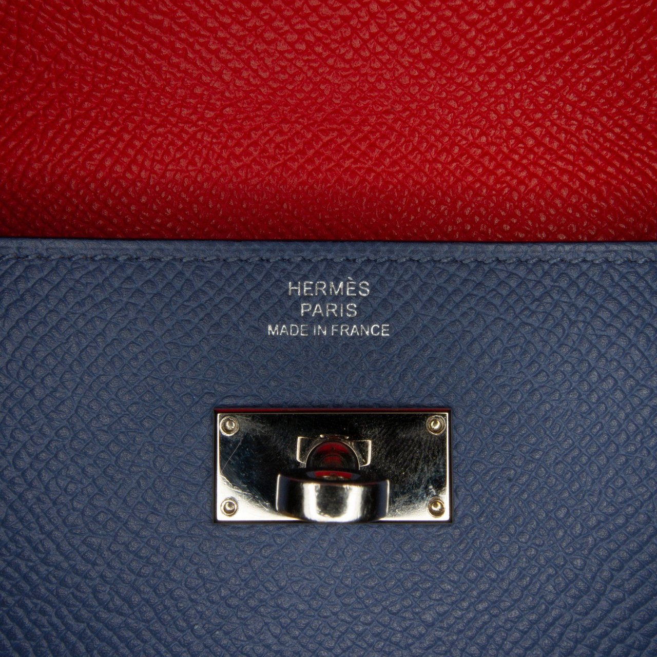 Hermès Epsom Classic Kelly Wallet Blauw