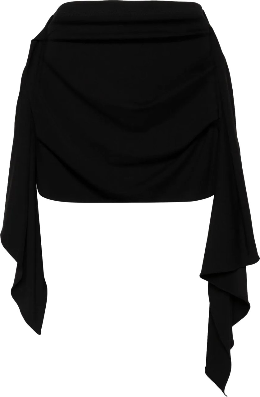 The Attico Mini Skirt Zwart