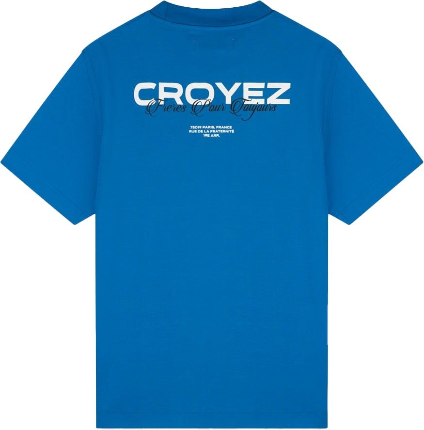 Croyez croyez frères t-shirt - royal blue Blauw