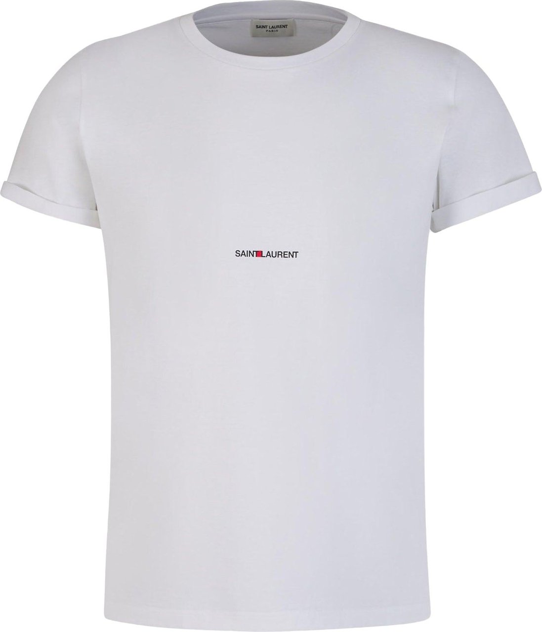 Saint Laurent Cotton Logo T-shirt Divers