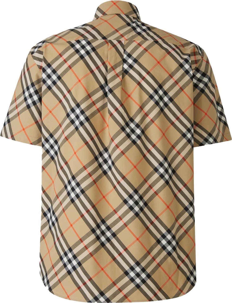 Burberry Checkered Shirt Beige