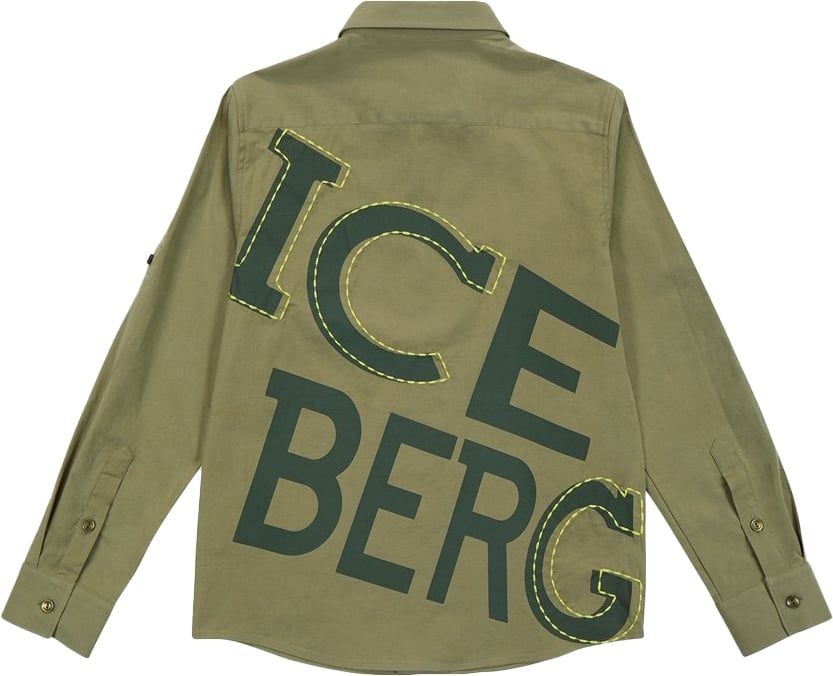 Iceberg Kids - Shirt with logo Groen