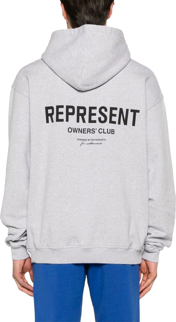 Represent owners club hoodie lightgray Grijs