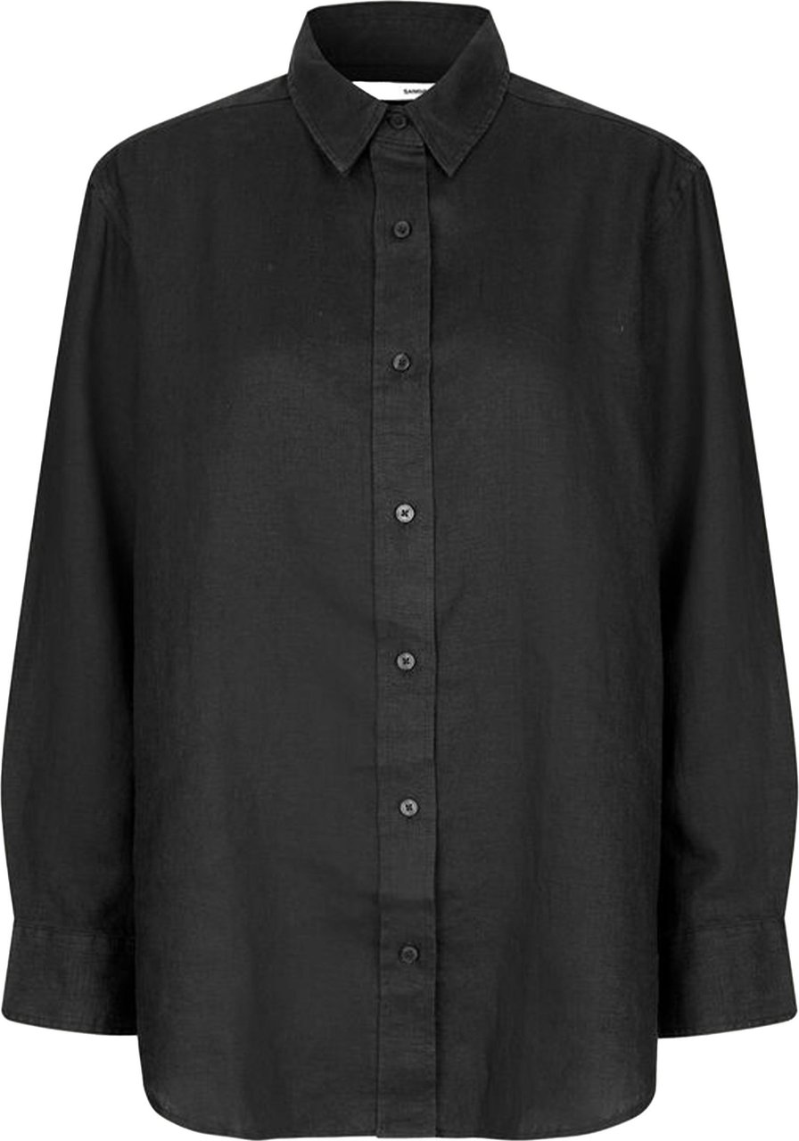 Samsøe Samsøe Salova blouses zwart Zwart