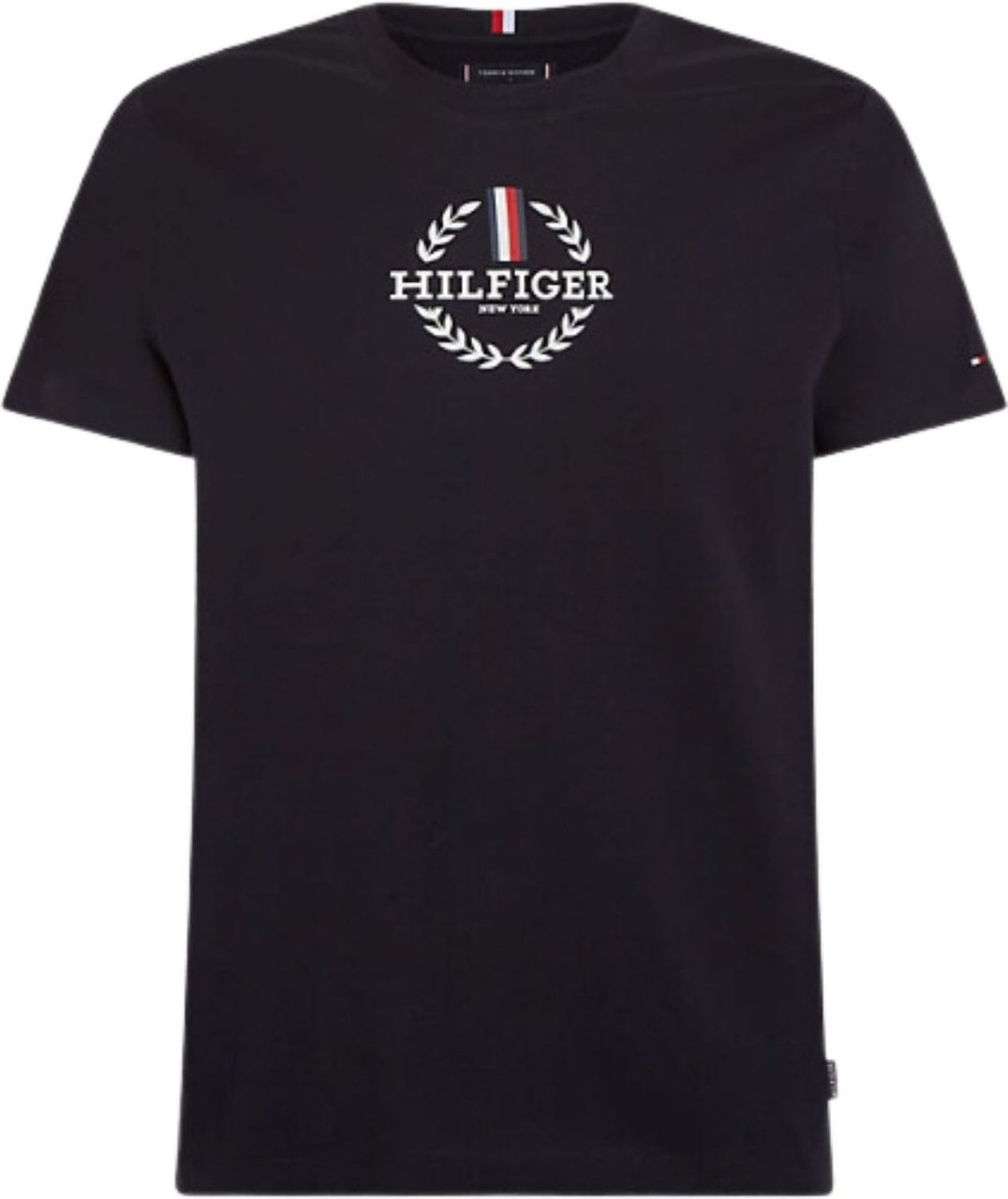 Tommy Hilfiger T-shirt Uomo con logo stemma Blauw