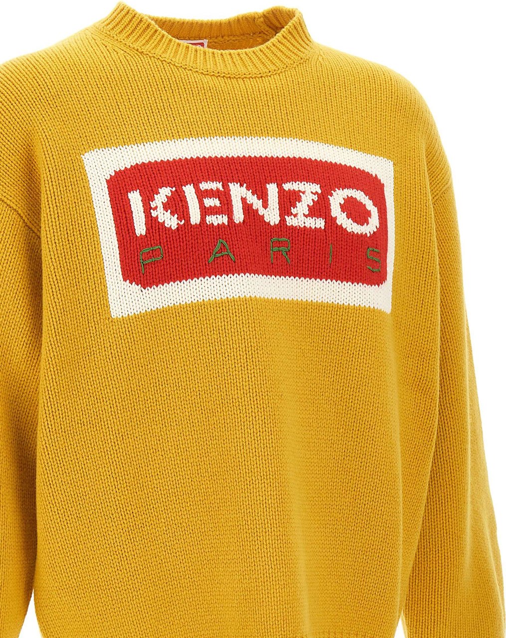 Kenzo Tricolor Knitwear Geel