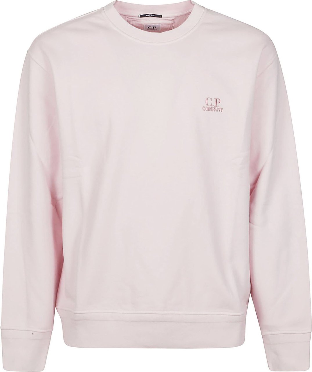 CP Company Diagonal Fleece Logo Sweatshirt Pink & Purple Roze