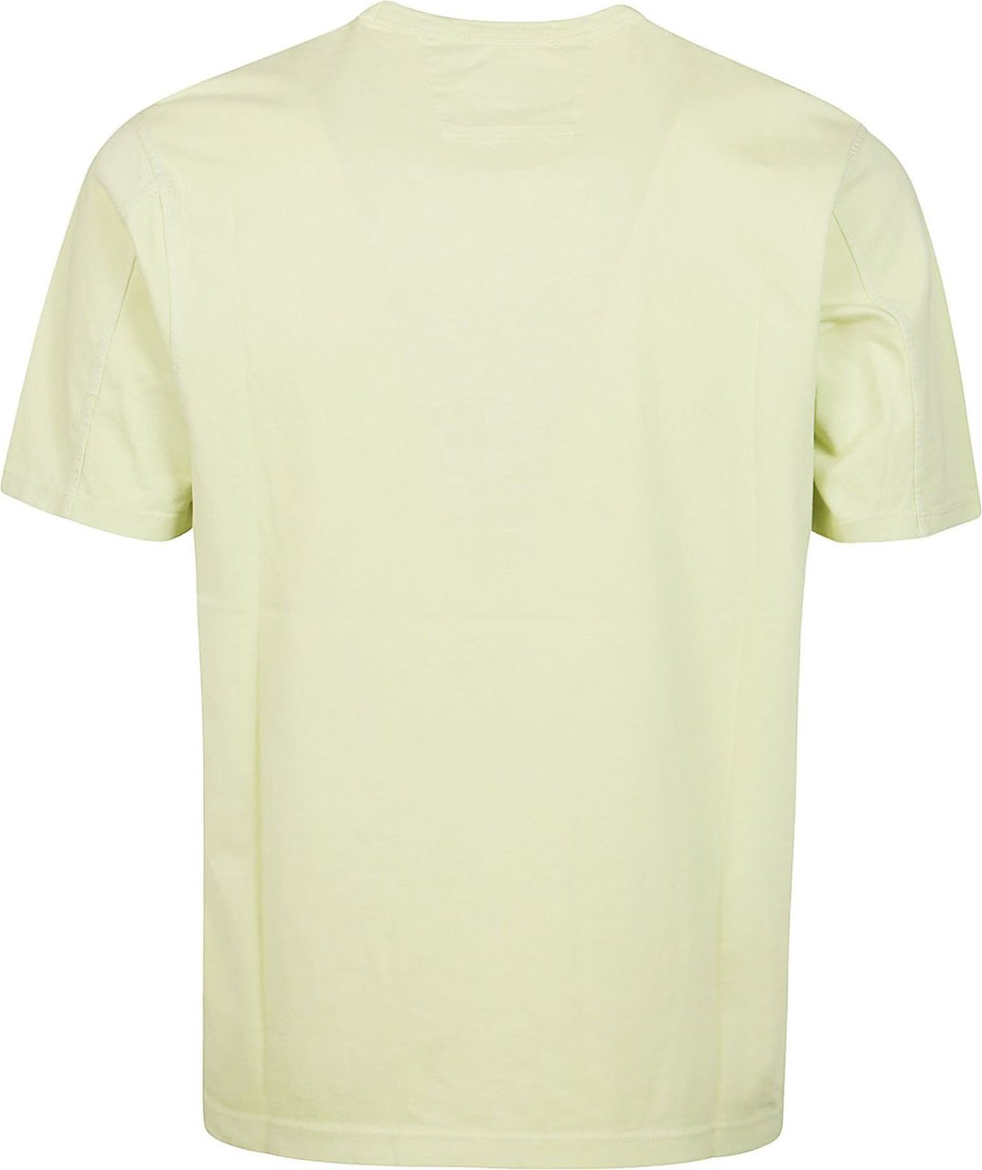 CP Company 24/1 Jersey Resist Dyed Logo T-shirt White Wit