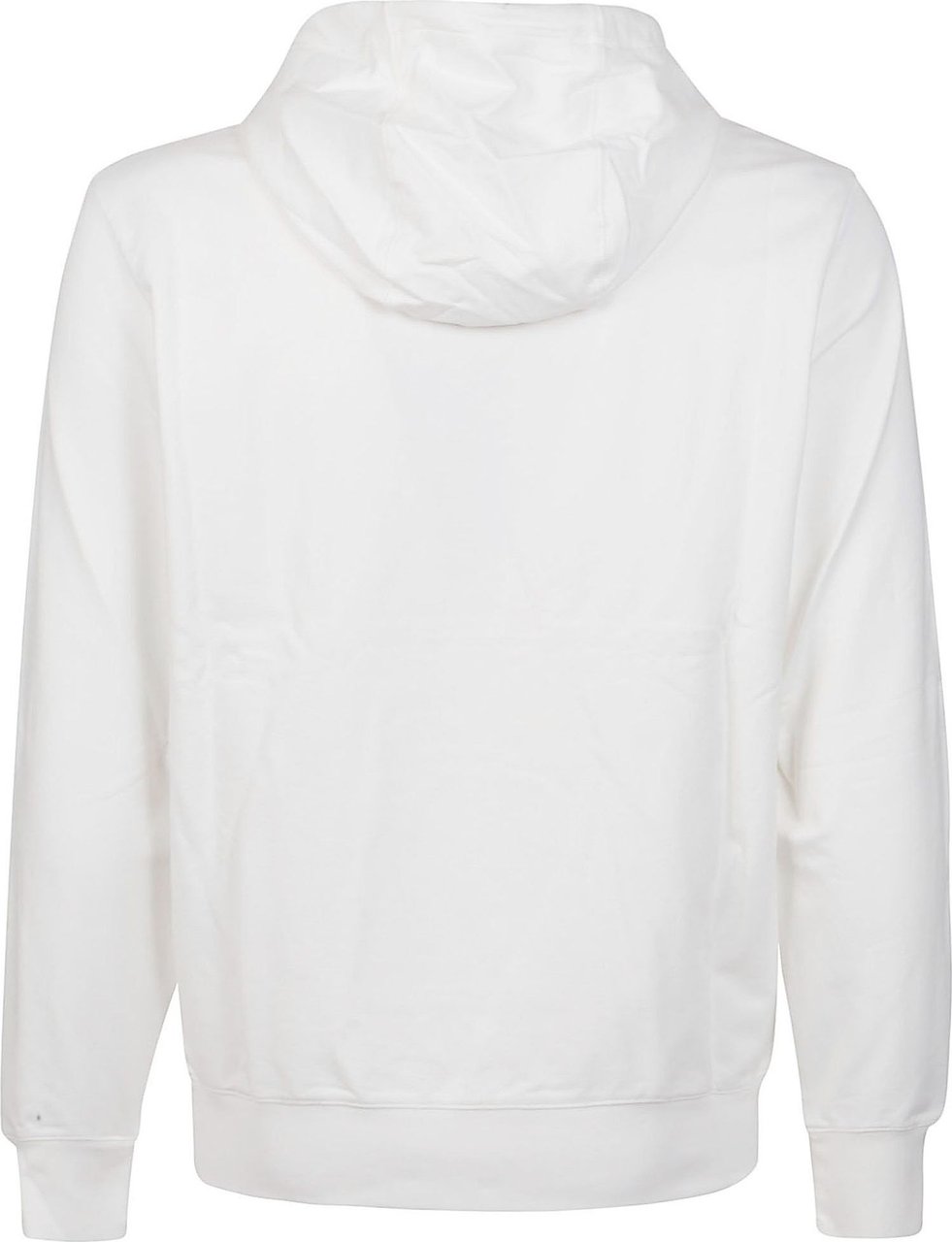 CP Company Metropolis Stretc Fleece Logo Sweatshirt White Wit