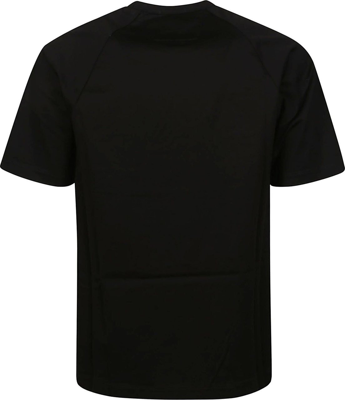 CP Company Metropolis Mercerized Jersey Logo T-shirt Black Zwart