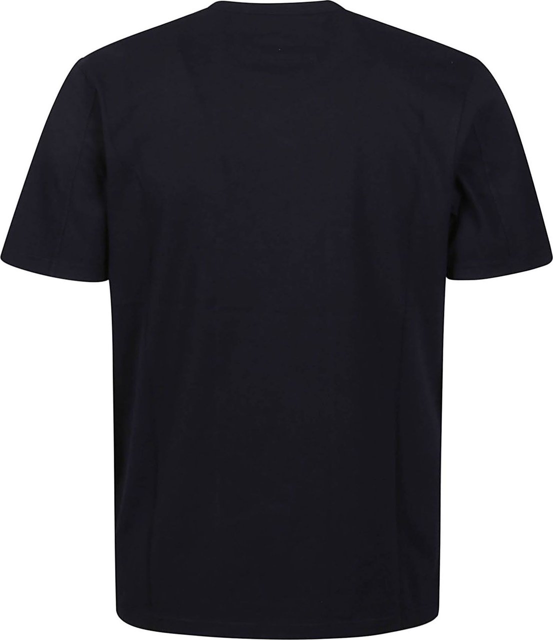 CP Company 24/1 Jersey Garment Dyed Logo T-shirt Blue Blauw