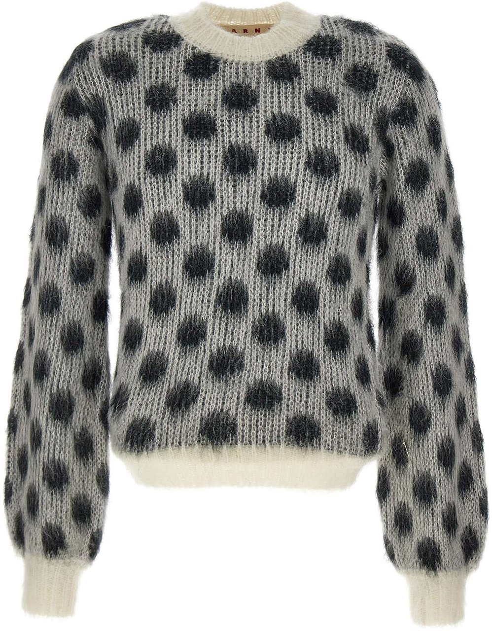 Marni Marni Embroidered acetate blend sweater Divers