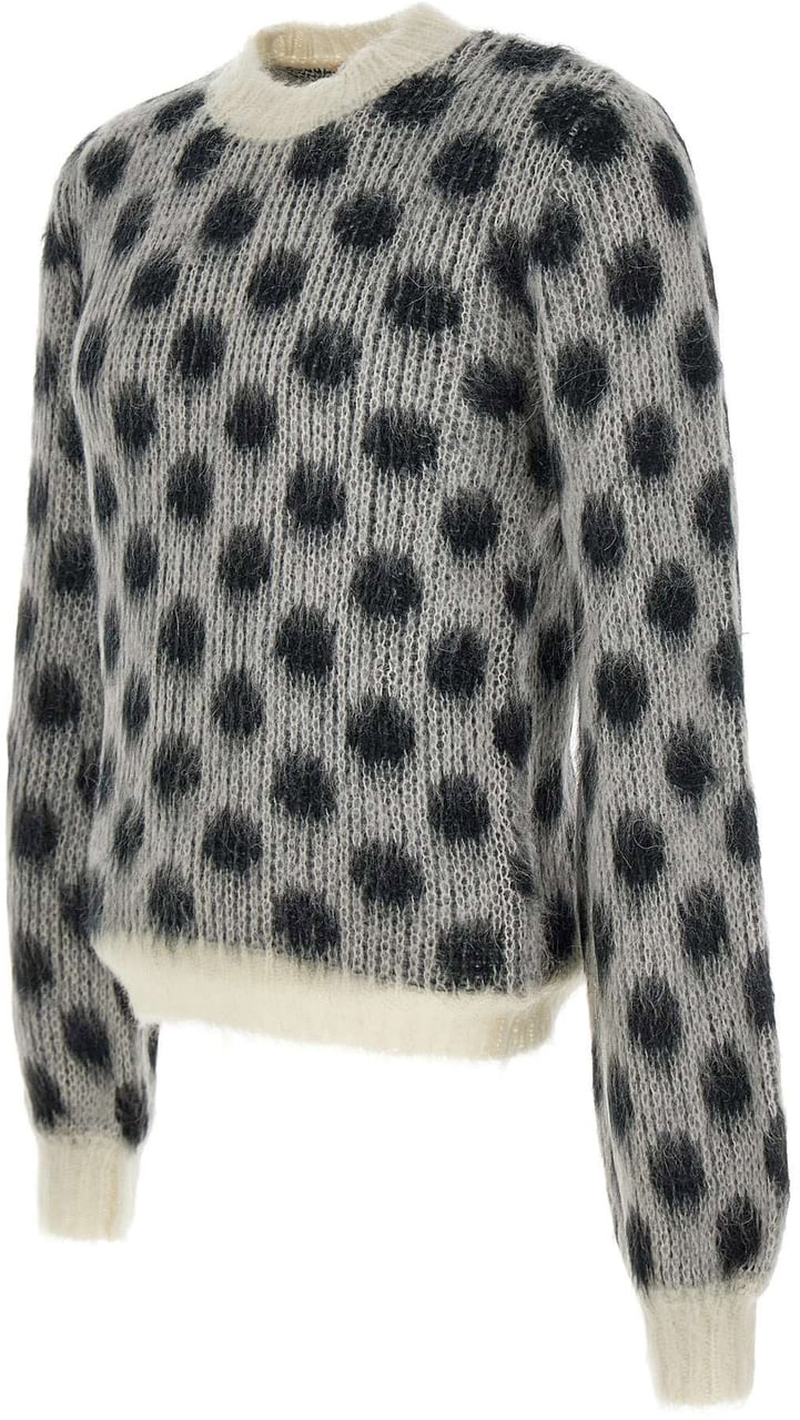 Marni Marni Embroidered acetate blend sweater Divers