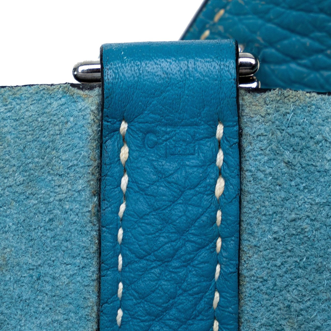 Hermès Clemence Picotin Lock 18 Blauw