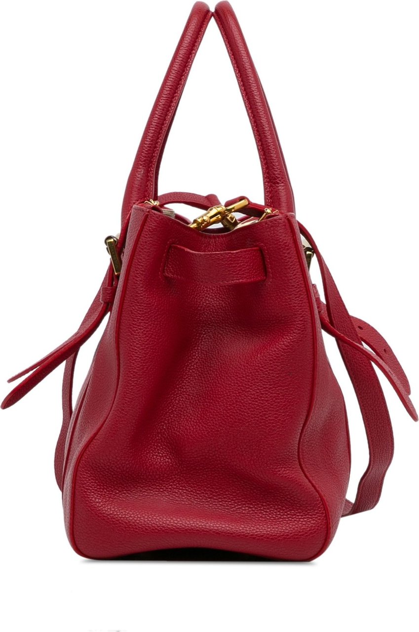 Mulberry Bayswater Double Zipped Satchel Rood