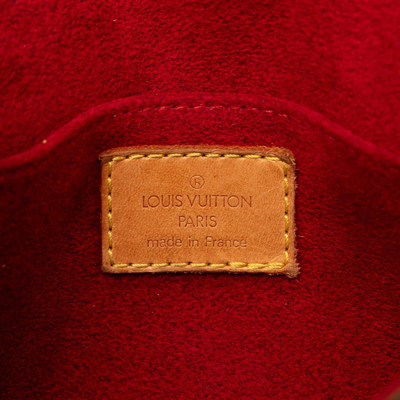 Louis Vuitton Monogram Sac Tambourine Bruin