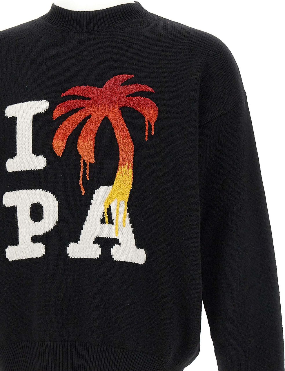 Palm Angels "I Love PA" sweater Zwart