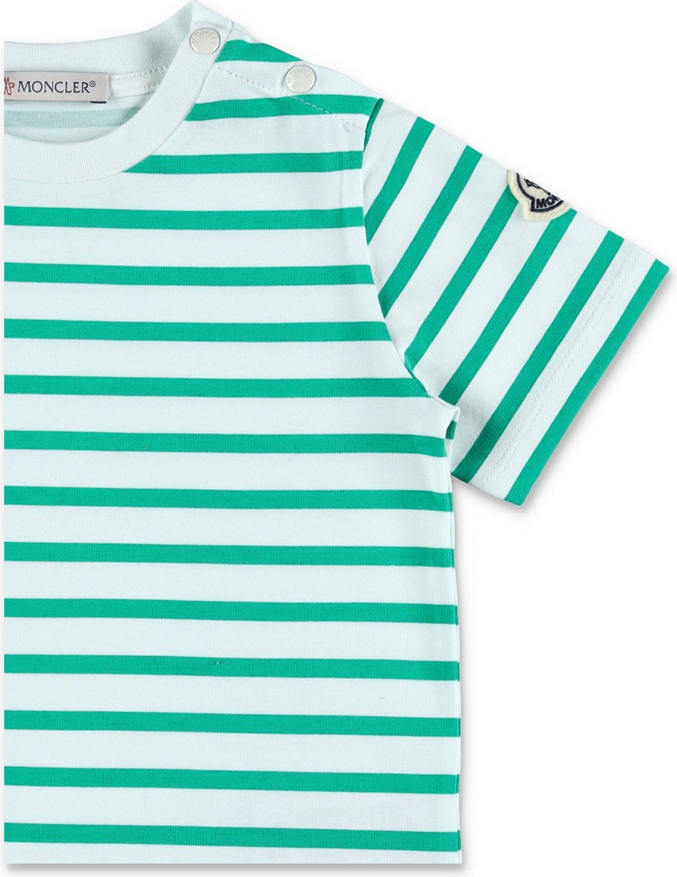 Moncler TEE STRIPES Wit