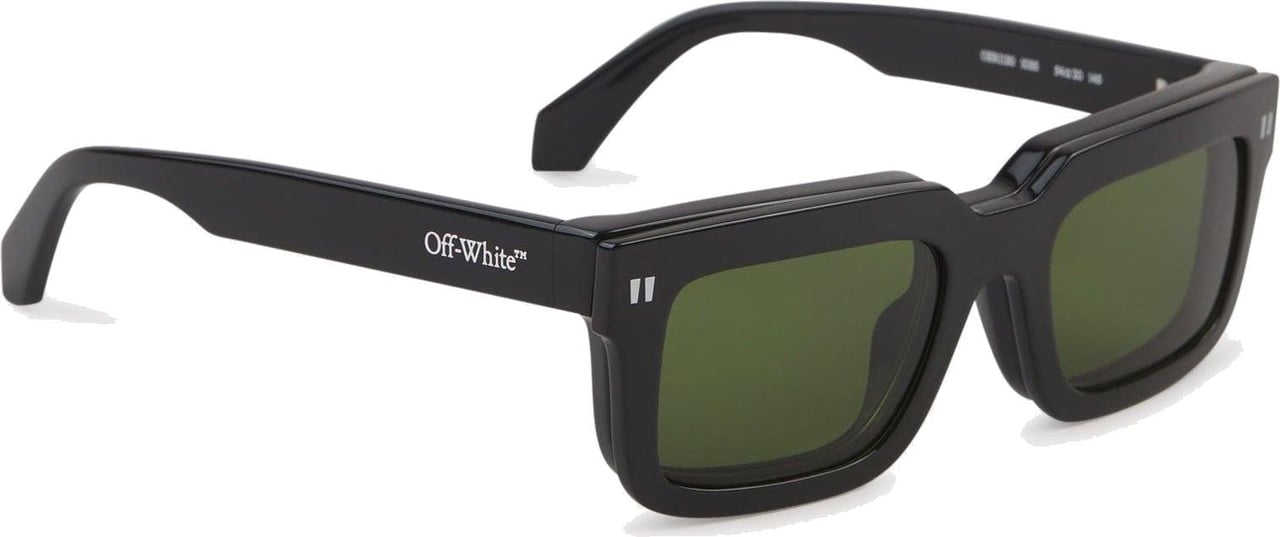 OFF-WHITE ON2 Clip Rectangular Sunglasses Groen