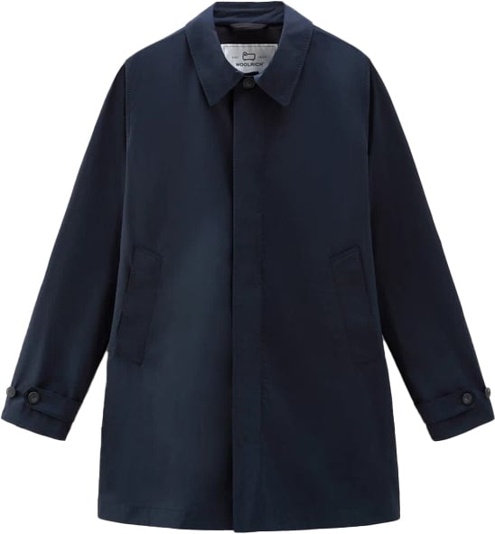 Woolrich Urban Touch Melton Blue Blauw