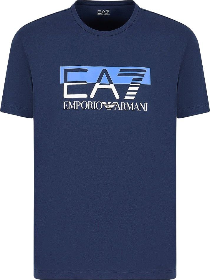 EA7 T-shirt Blue Blauw
