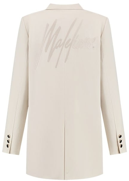Malelions Malelions Women Oversized Blazer Grijs