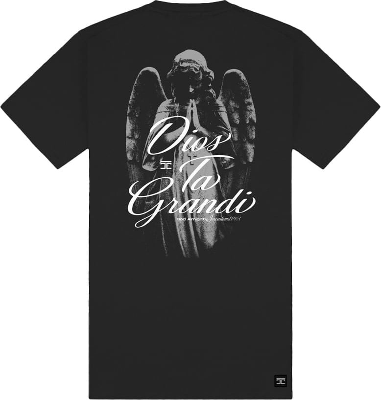JORCUSTOM Grandi Slim Fit T-Shirt Dark Grey Grijs