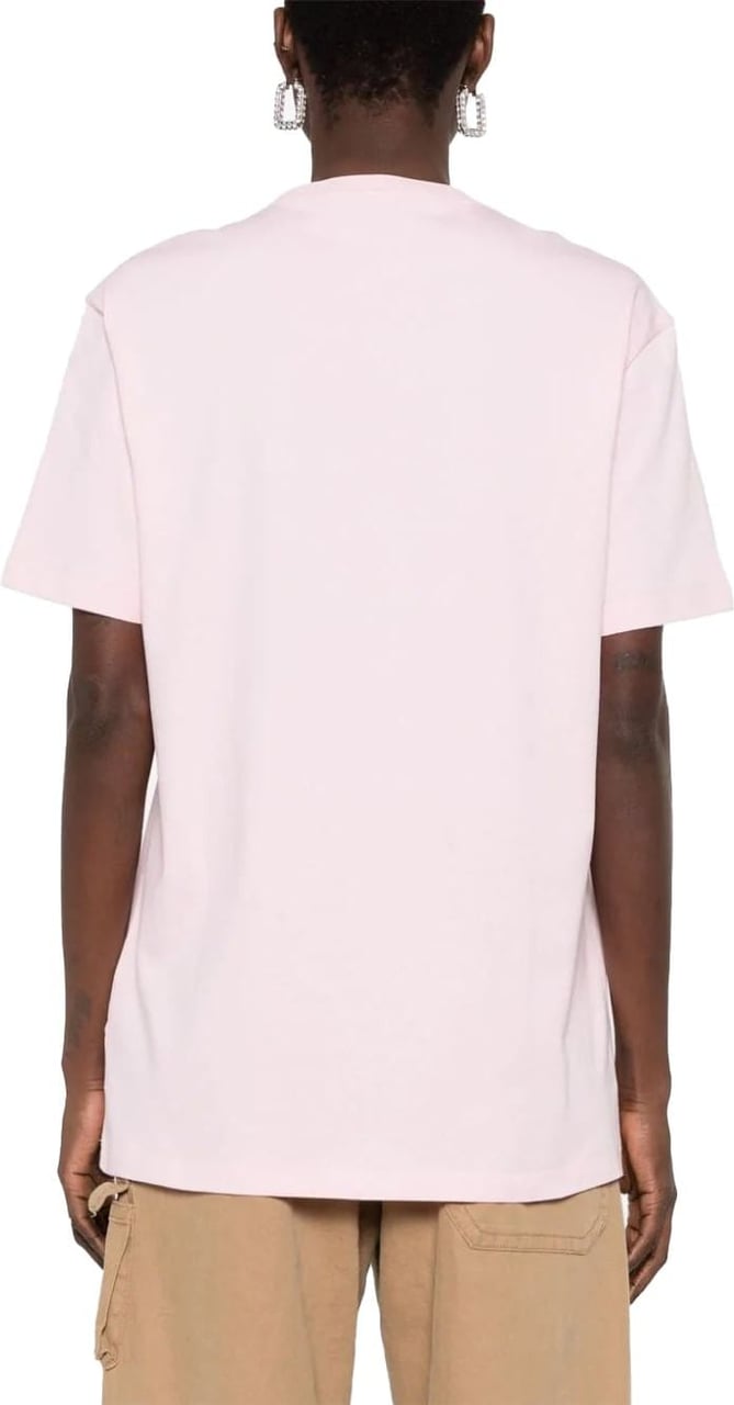 Versace Medusa Head-print T-shirt Roze