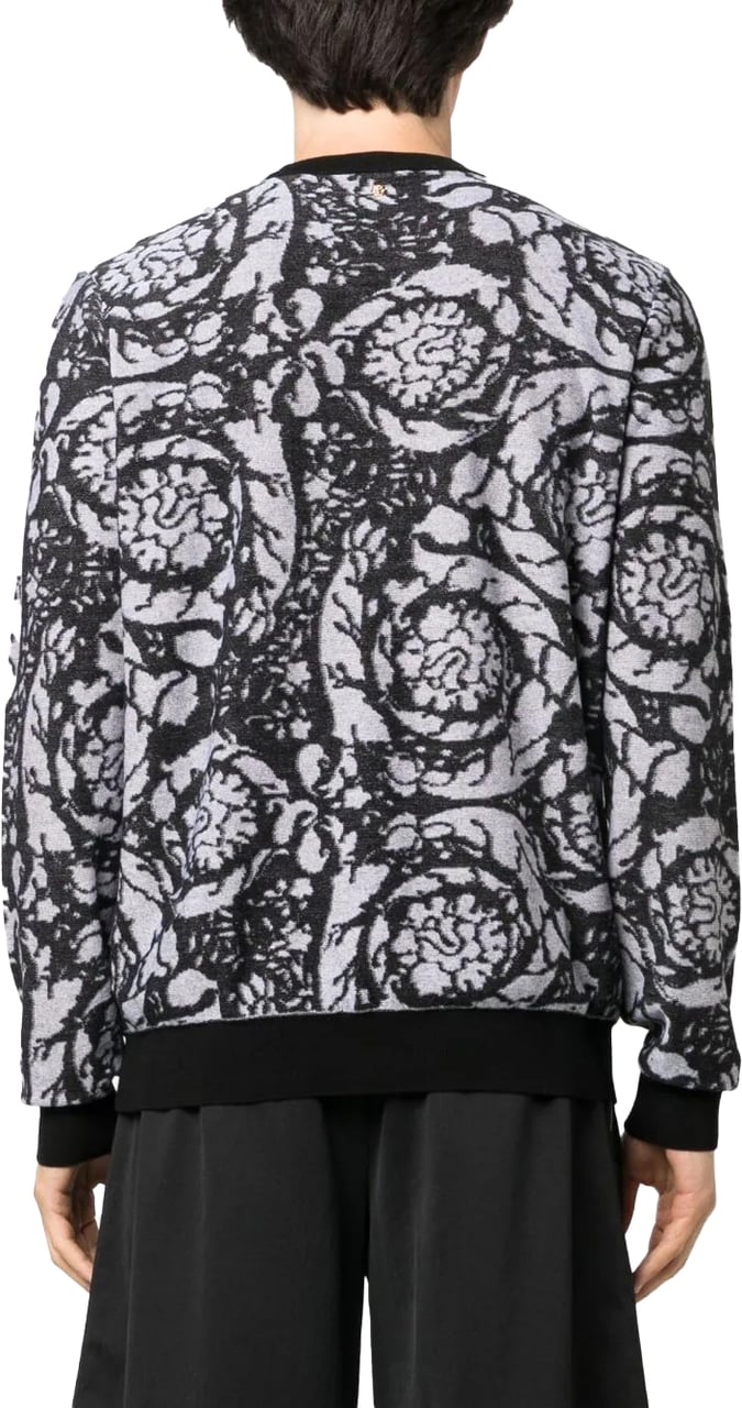 Versace Barocco Silhouette vanisé jumper Divers