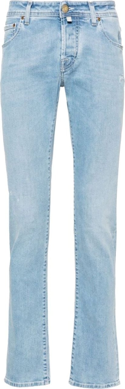 Jacob Cohen Nick low-rise slim-fit jeans Blauw