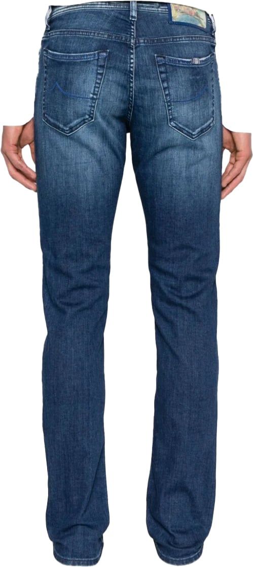 Jacob Cohen Bard mid-rise slim-fit jeans Blauw