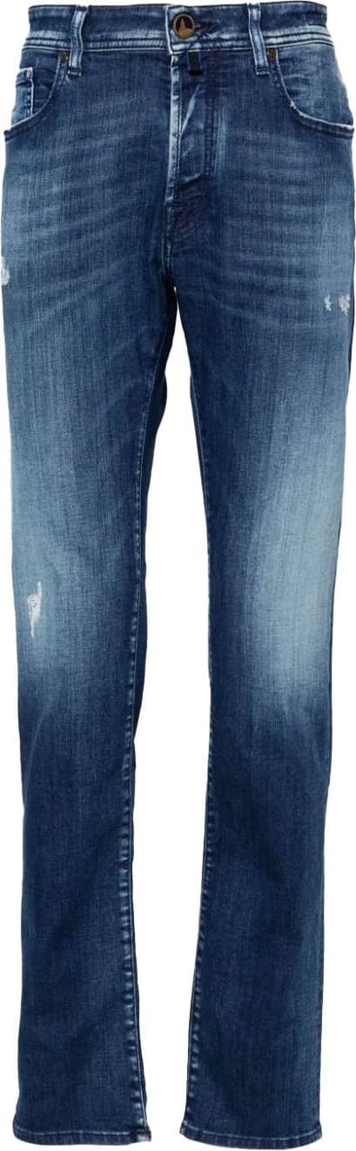 Jacob Cohen Bard mid-rise slim-fit jeans Blauw