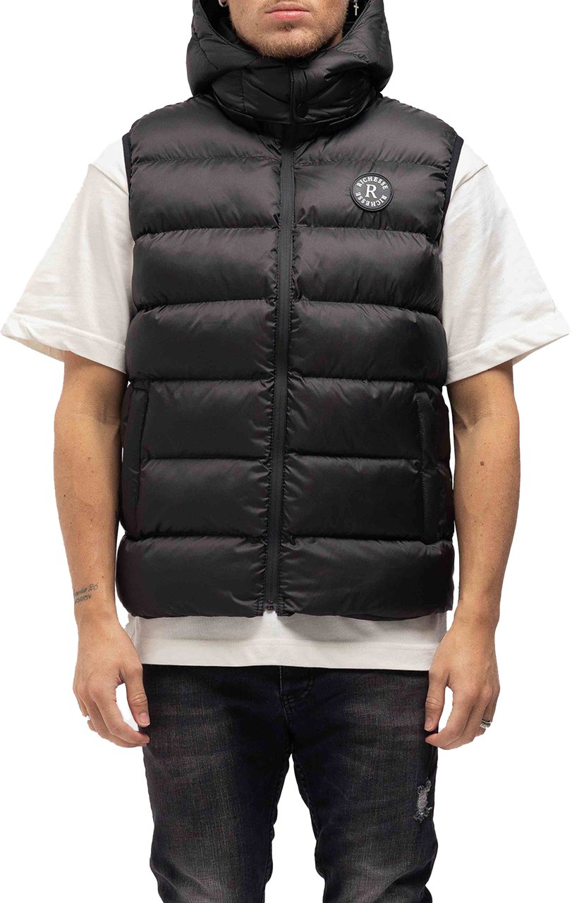 Richesse Manchester Black Bodywarmer Zwart